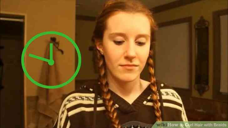 Image intitulée Friser les Cheveux avec des Tresses Étape 4